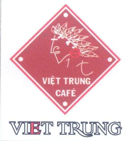 Mẫu nhãn hiệu Việt Trung CAFE