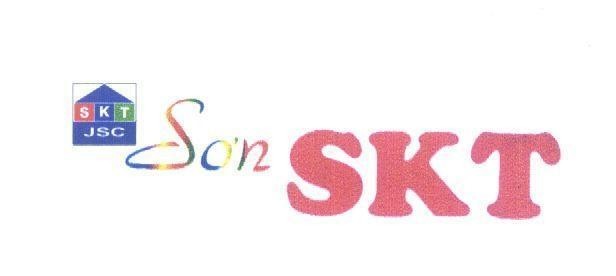 Mẫu nhãn hiệu SKT JSC SƠN SKT