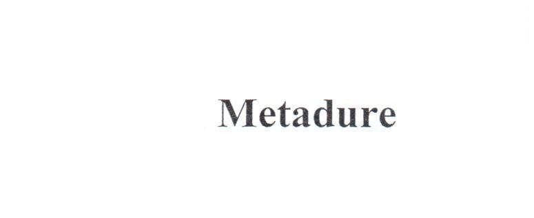 Mẫu nhãn hiệu METADURE