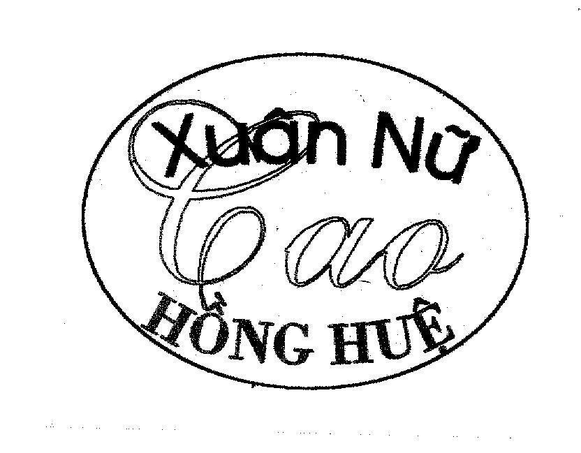 Mẫu nhãn hiệu HồNG HUệ XUÂN Nữ CAO