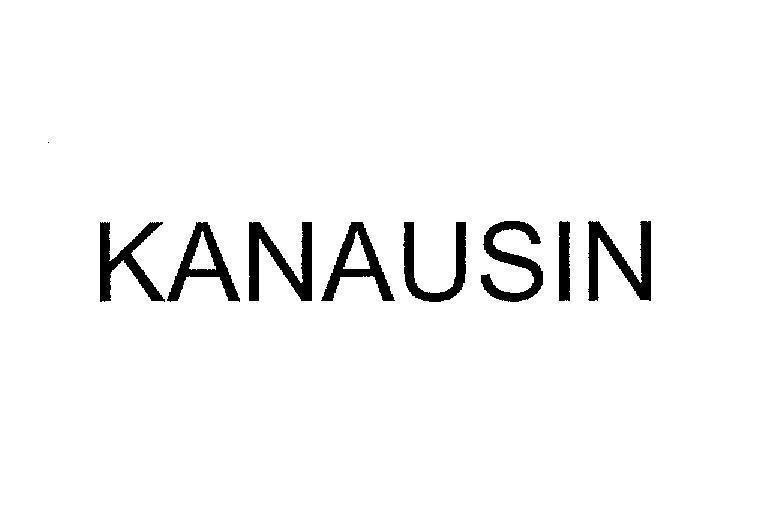Mẫu nhãn hiệu KANAUSIN