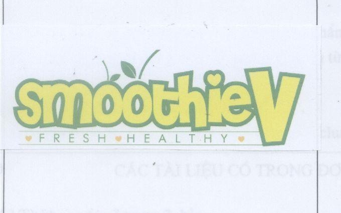 Mẫu nhãn hiệu SMOOTHIEV FRESH HEALTHY