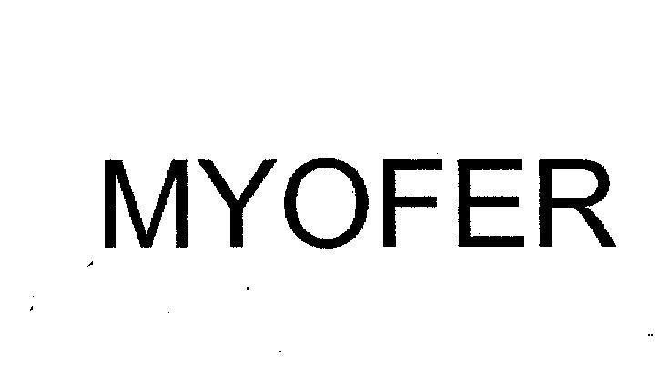 Mẫu nhãn hiệu MYOFER