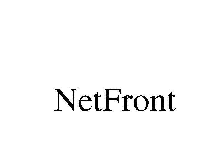 Mẫu nhãn hiệu NETFRONT