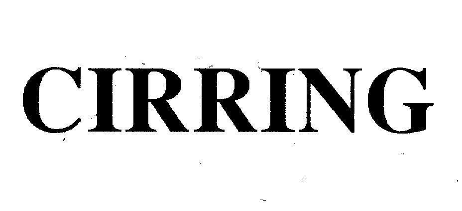 Mẫu nhãn hiệu CIRRING