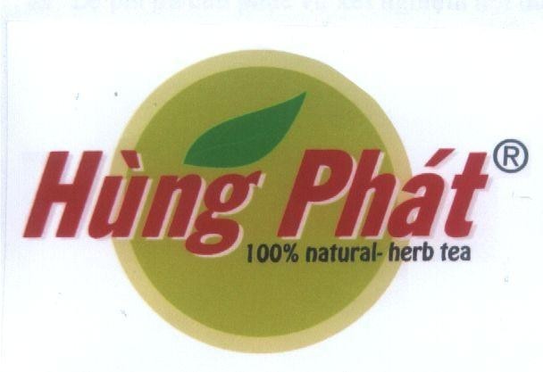 Mẫu nhãn hiệu Hùng Phát NATURAL HERB TEA
