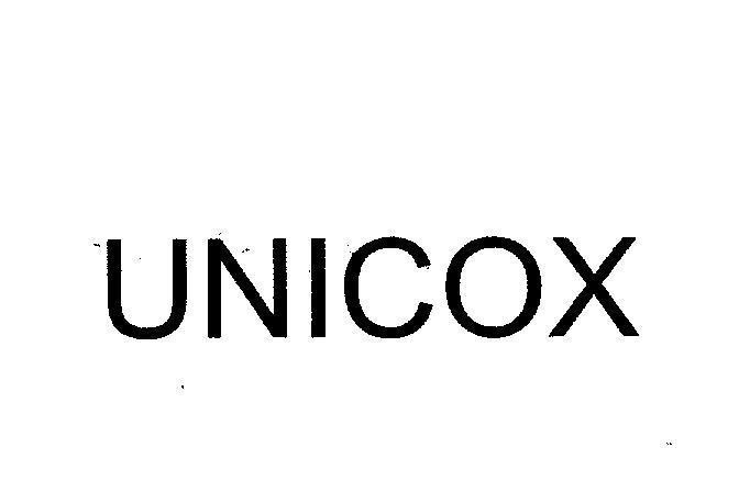 Mẫu nhãn hiệu UNICOX