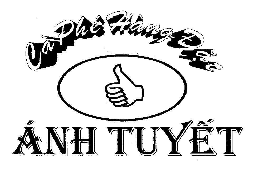 Mẫu nhãn hiệu áNH TUYếT CA PHE HàNG ĐặT