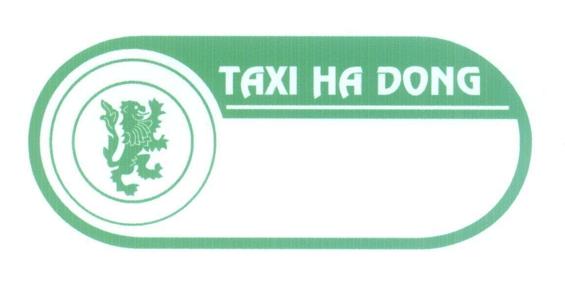 Mẫu nhãn hiệu HA DONG TAXI