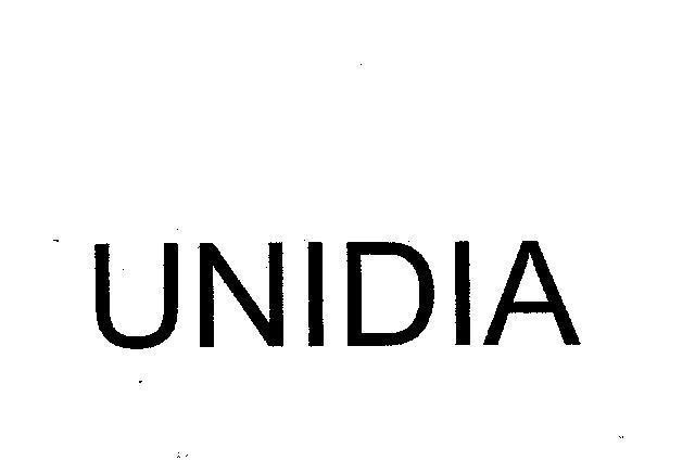 Mẫu nhãn hiệu UNIDIA