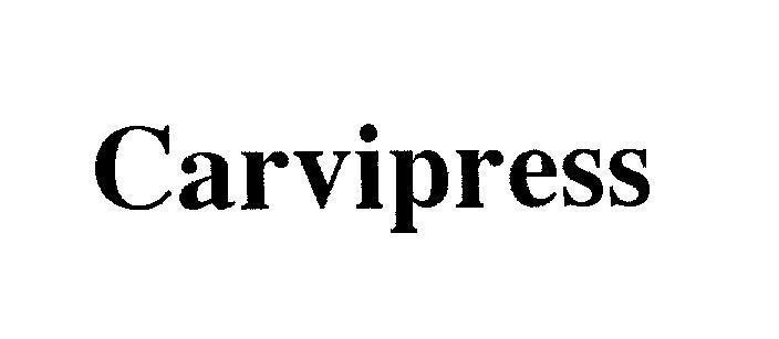 Mẫu nhãn hiệu CARVIPRESS