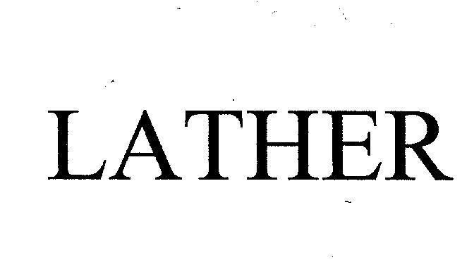 Mẫu nhãn hiệu LATHER
