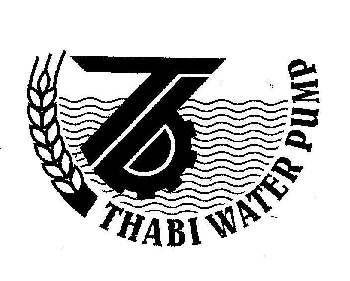 Mẫu nhãn hiệu TB THABI WATER PUMP
