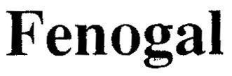 Mẫu nhãn hiệu FENOGAL