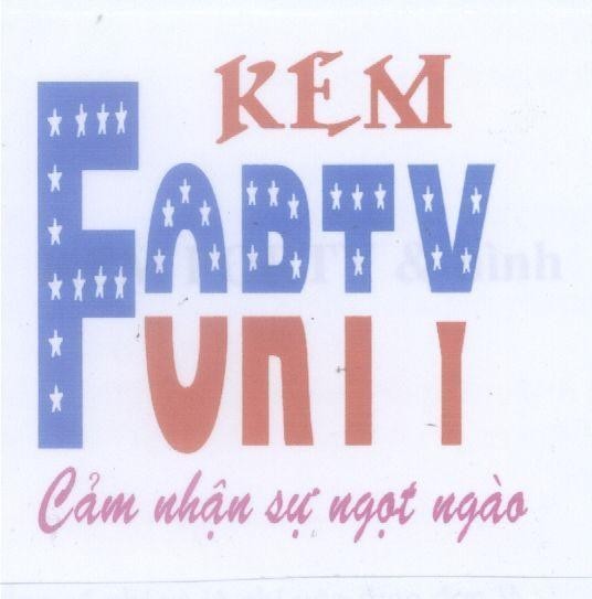 Mẫu nhãn hiệu FORTY Cảm nhận sự ngọt ngào KEM