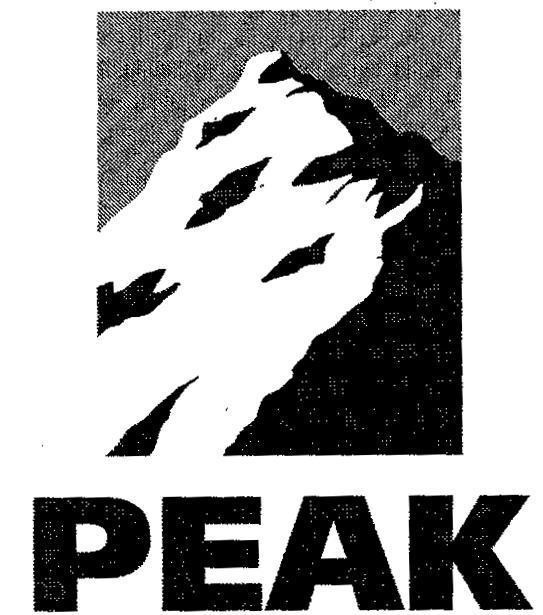 Mẫu nhãn hiệu PEAK