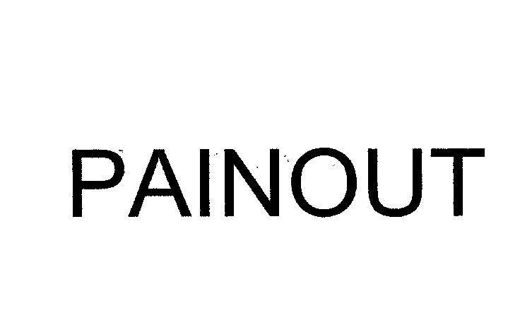 Mẫu nhãn hiệu PAINOUT