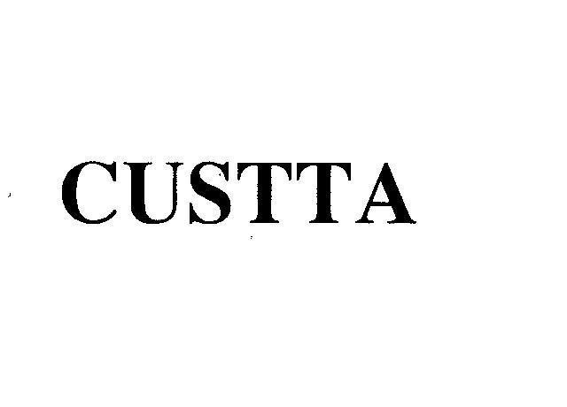 Mẫu nhãn hiệu CUSTTA