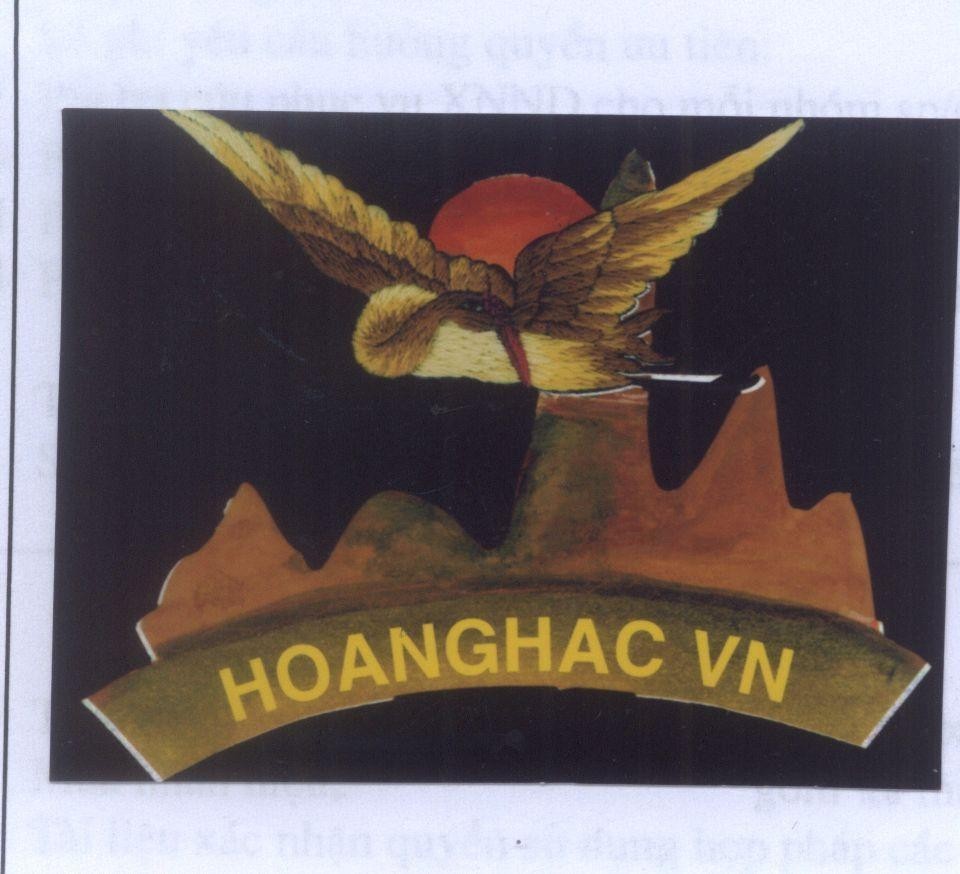 Mẫu nhãn hiệu HOANGHAC VN