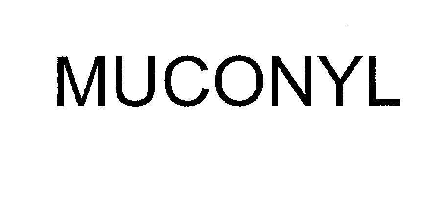 Mẫu nhãn hiệu MUCONYL