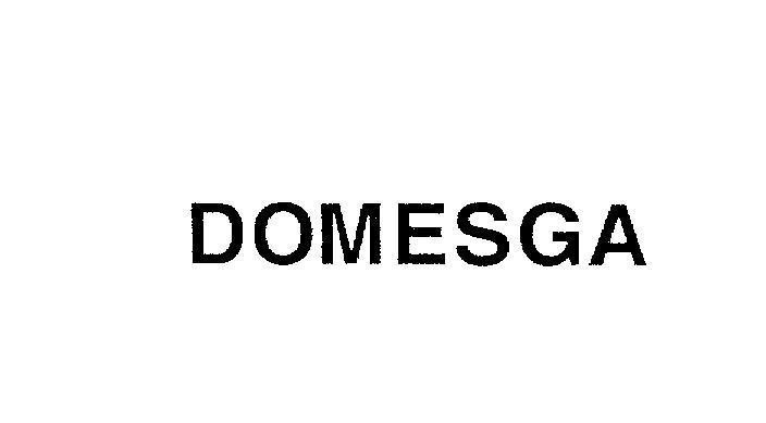 Mẫu nhãn hiệu DOMESGA
