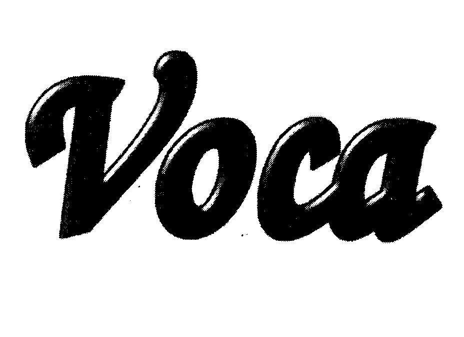 Mẫu nhãn hiệu VOCA