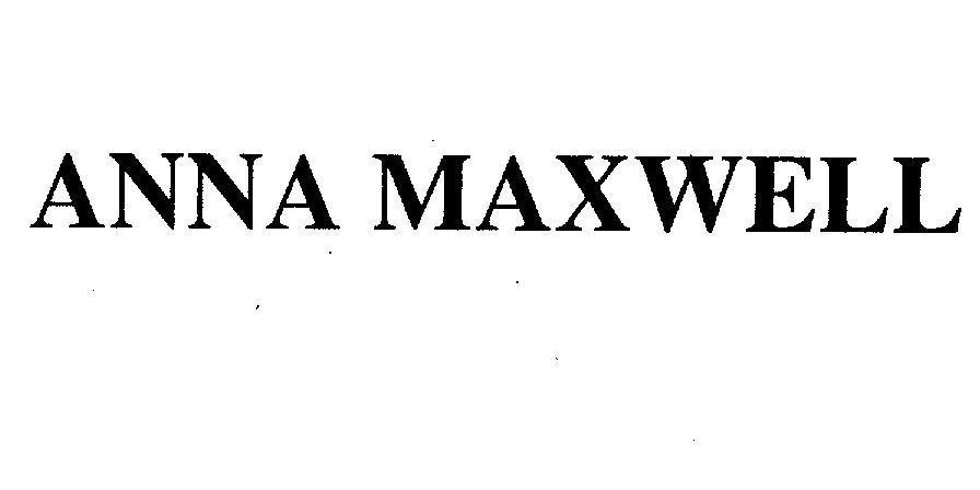 Mẫu nhãn hiệu ANNA MAXWELL