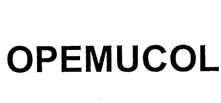 Mẫu nhãn hiệu OPEMUCOL