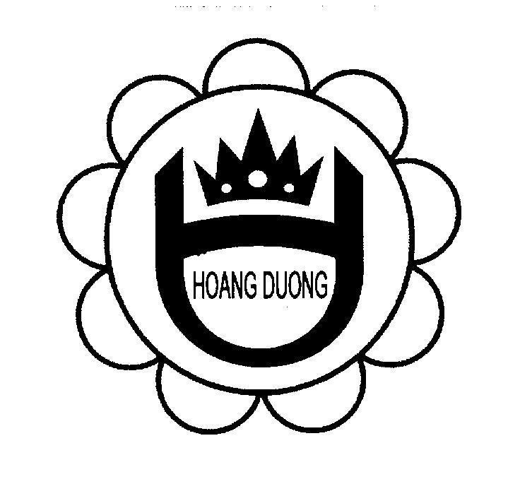 Mẫu nhãn hiệu HD HOANG DUONG