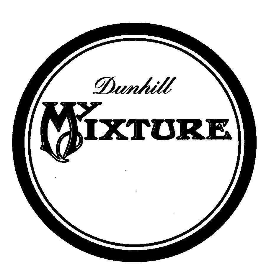 Mẫu nhãn hiệu DUNHILL MY MIXTURE