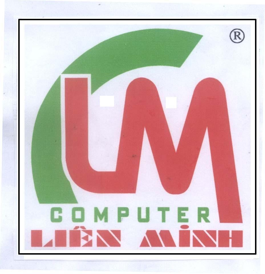 Mẫu nhãn hiệu LIÊN MINH LM COMPUTER