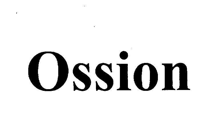 Mẫu nhãn hiệu OSSION