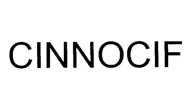 Mẫu nhãn hiệu CINNOCIF