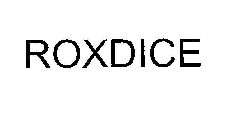 Mẫu nhãn hiệu ROXDICE