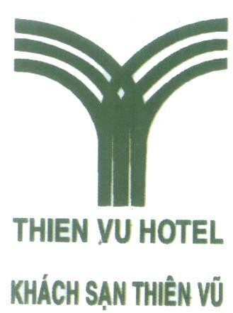 Mẫu nhãn hiệu TV THIEN VU HOTEL Khách Sạn Thiên Vũ