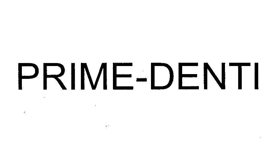 Mẫu nhãn hiệu PRIME-DENTI