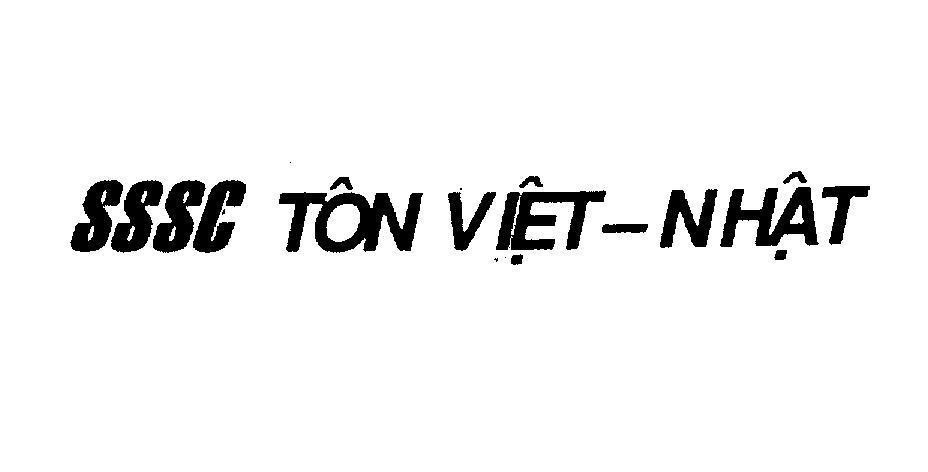 Mẫu nhãn hiệu SSSC Tôn Việt - Nhật