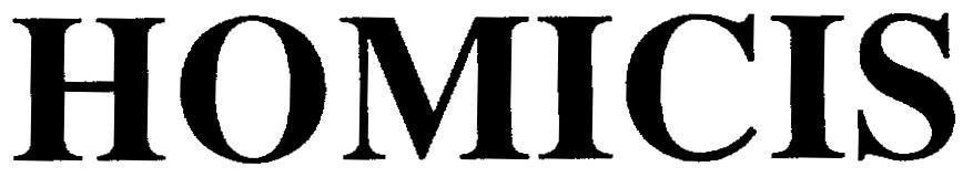 Mẫu nhãn hiệu HOMICIS