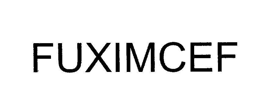 Mẫu nhãn hiệu FUXIMCEF