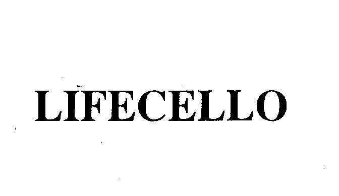 Mẫu nhãn hiệu LIFECELLO