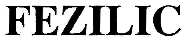 Mẫu nhãn hiệu FEZILIC