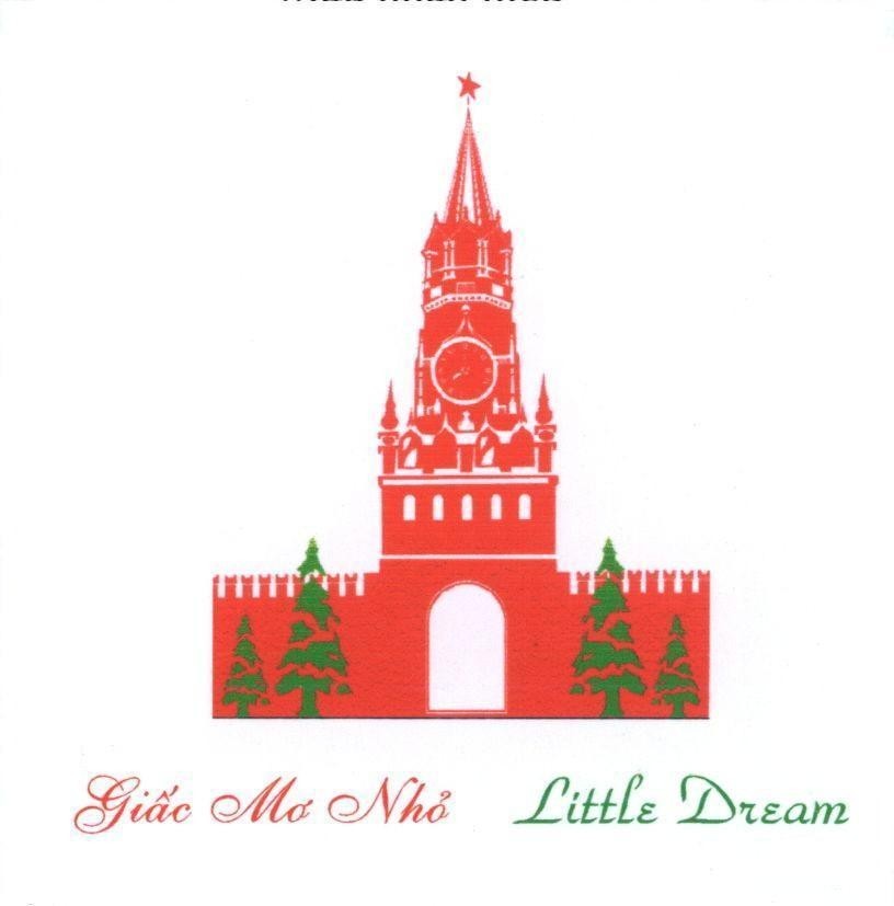 Mẫu nhãn hiệu GIAC MO NHO LITTLE DREAM