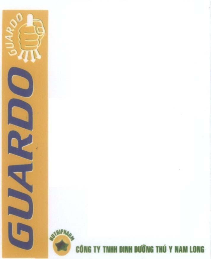 Mẫu nhãn hiệu GUARDO NUTRIPHARM NAM LONG