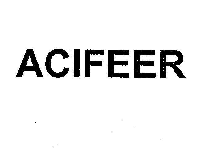 Mẫu nhãn hiệu ACIFEER