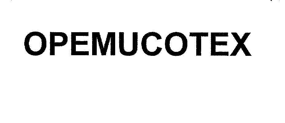 Mẫu nhãn hiệu OPEMUCOTEX
