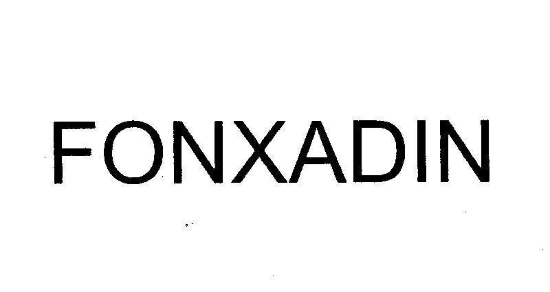 Mẫu nhãn hiệu FONXADIN
