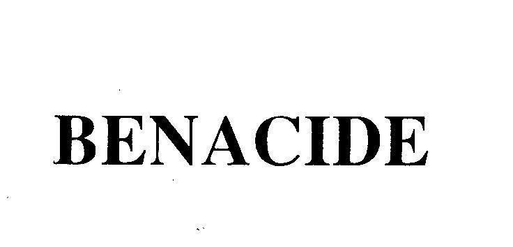 Mẫu nhãn hiệu BENACIDE