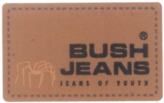 Mẫu nhãn hiệu BUSH JEANS JEANS OF YOUTH