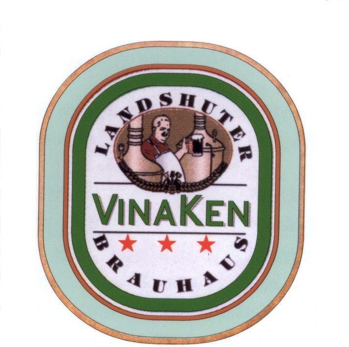 Mẫu nhãn hiệu LANDSHUTER VINAKEN BRAUHAUS
