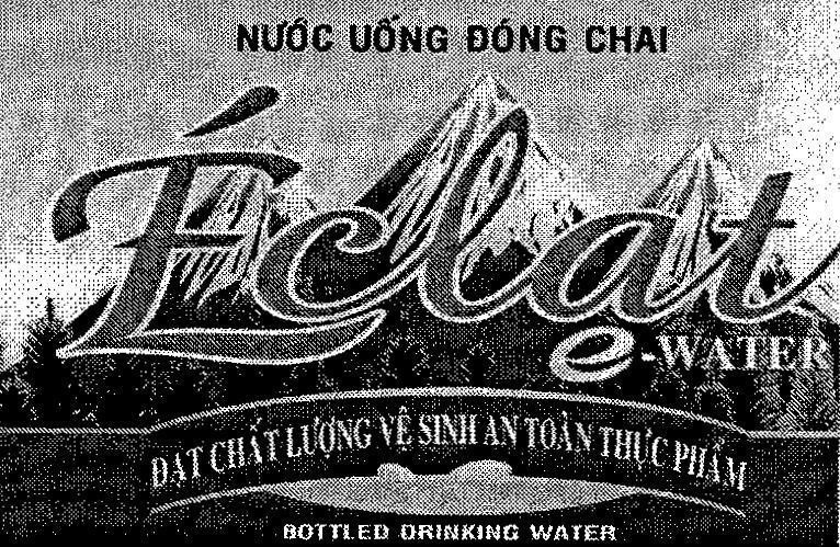 Mẫu nhãn hiệu Eclat e-WATER